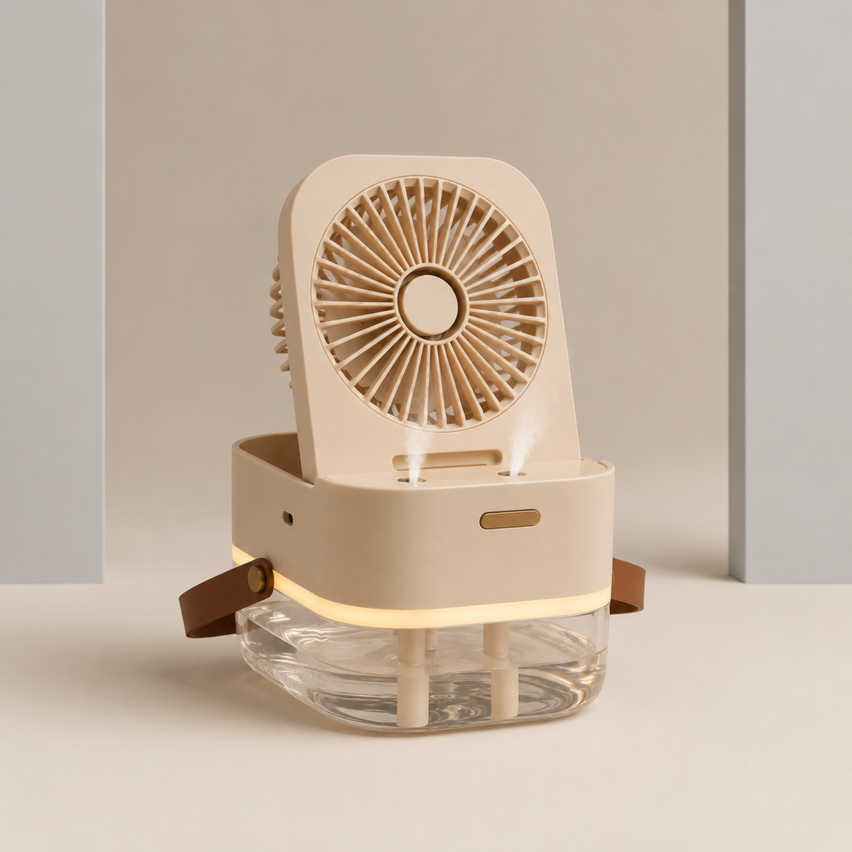 Mist One™ | Mini Humidificador y Ventilador con Neblina