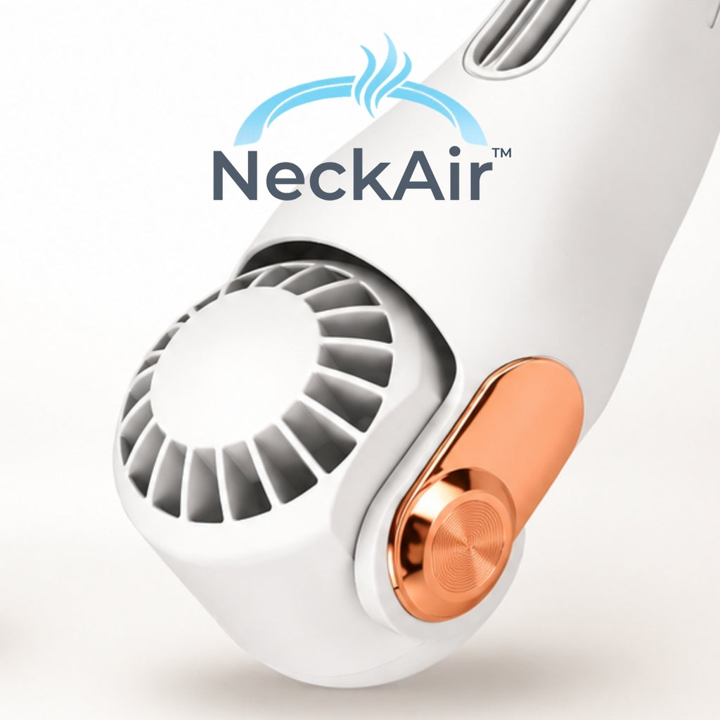 NeckAir™ | Ventilador de Cuello Recargable