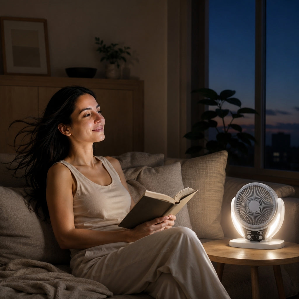 Solar One™ | Ventilador Solar Multifunción