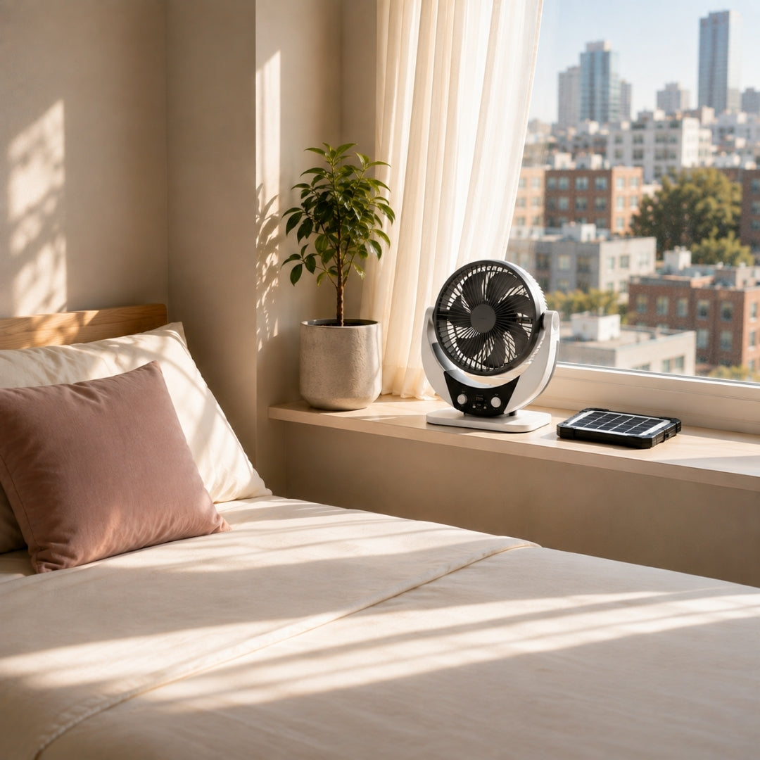 Solar One™ | Ventilador Solar Multifunción