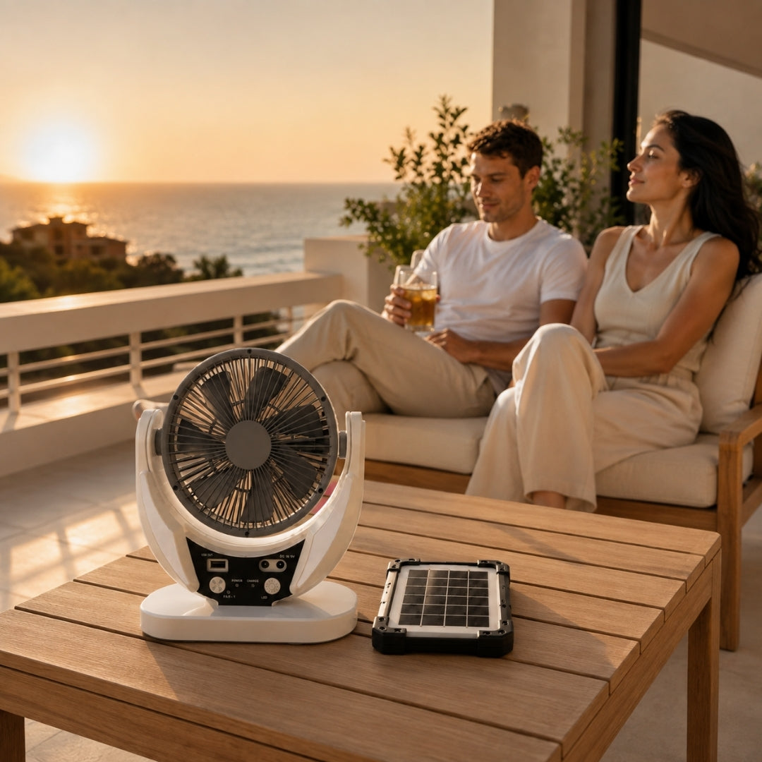 Solar One™ | Ventilador Solar Multifunción