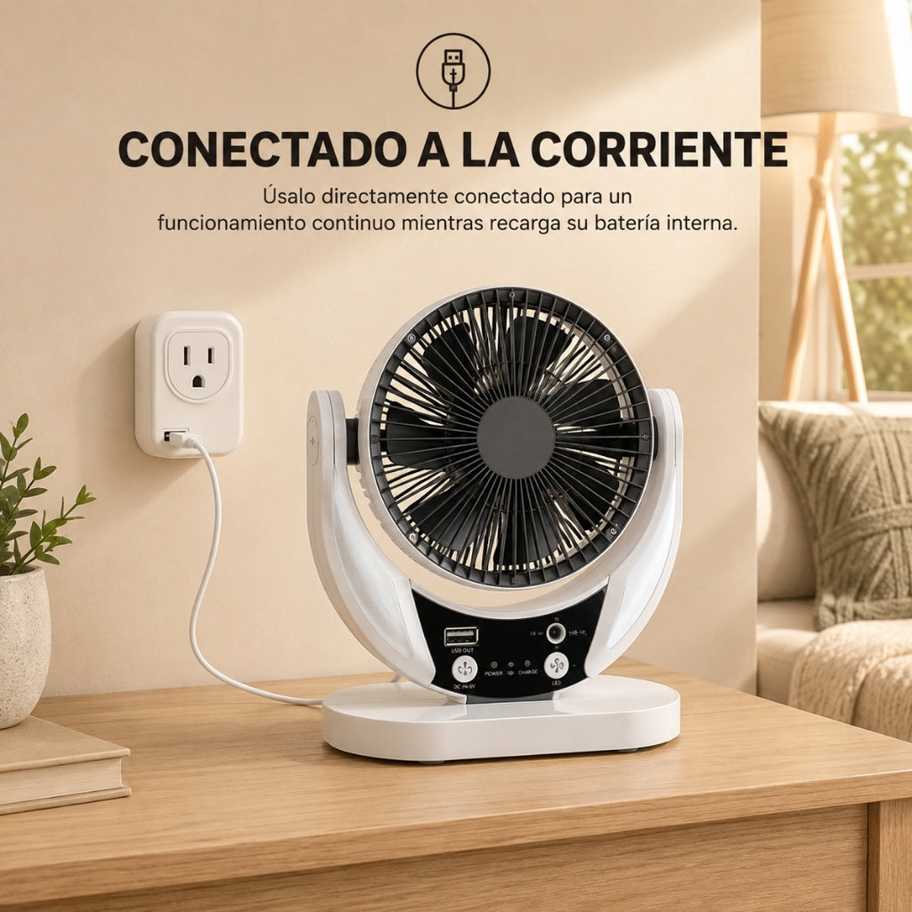Solar One™ | Ventilador Solar Multifunción