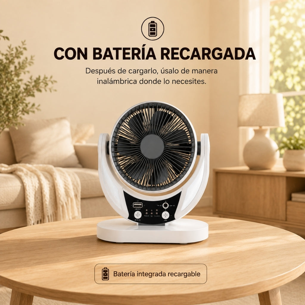 Solar One™ | Ventilador Solar Multifunción