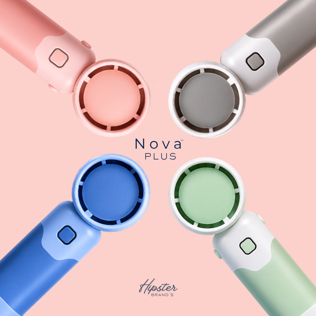Nova Plus™ | Ventilador Portátil Recargable Premium