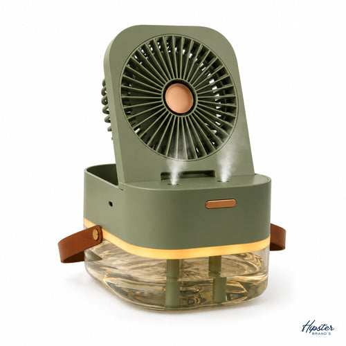 Mist one™ | Ventilador Cooling con Neblina y Luz Ambiental