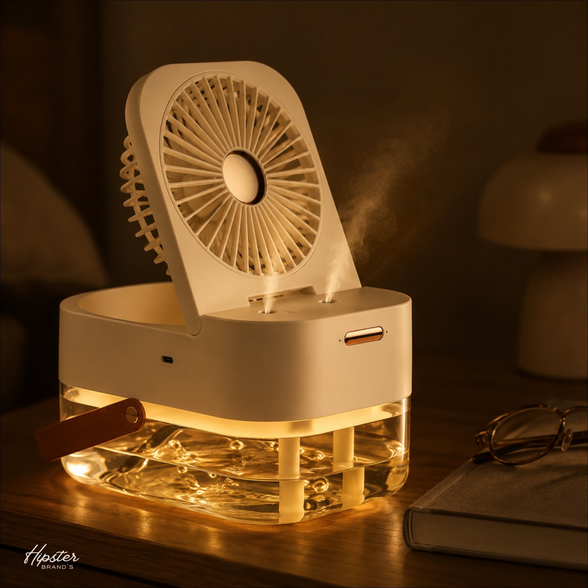 Mist one™ | Ventilador Cooling con Neblina y Luz Ambiental